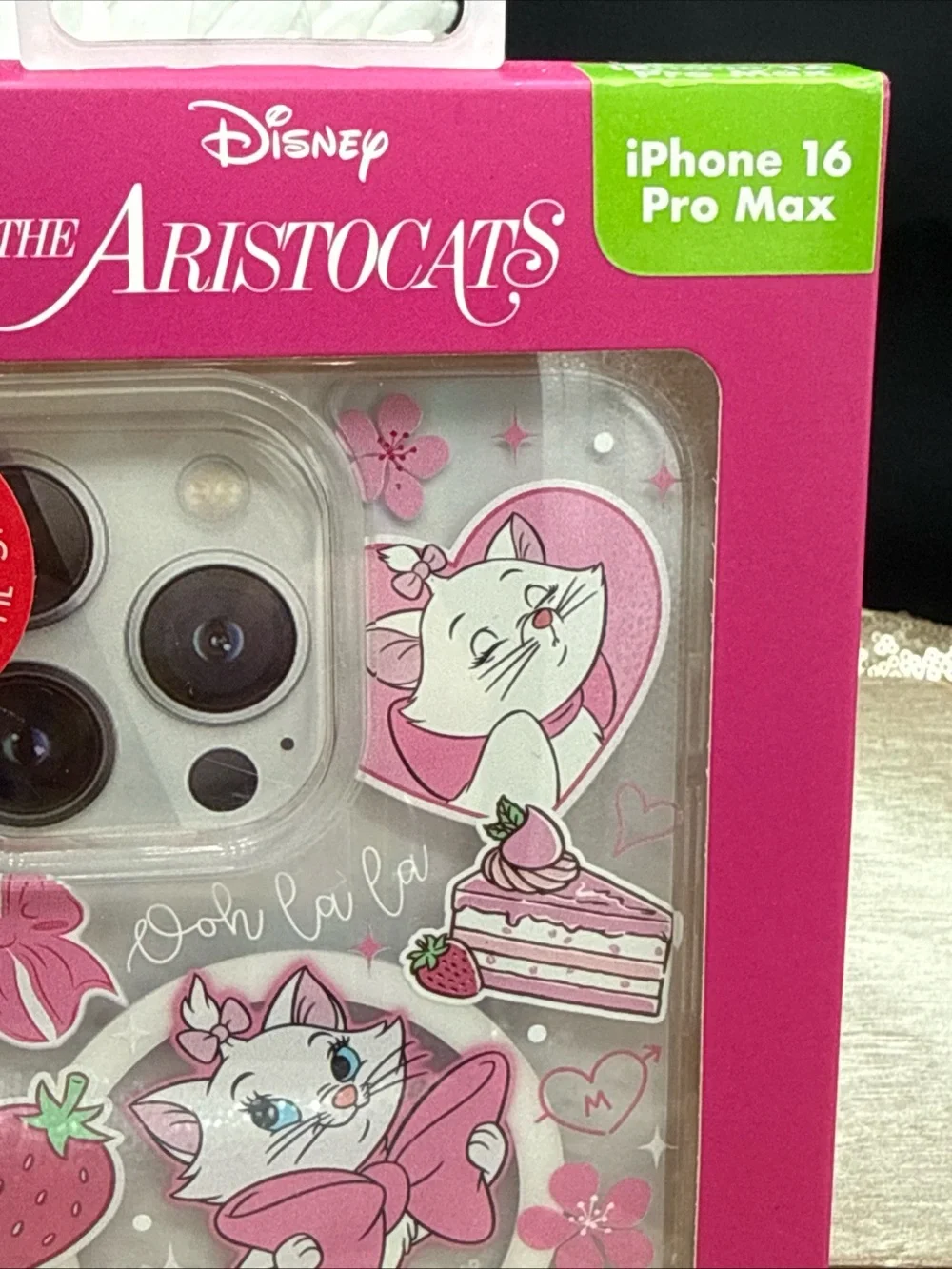 Disney The Aristocats Marie Pink iPhone 16 Pro Max Case